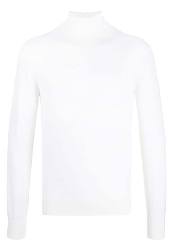 virgin wool rollneck jumper