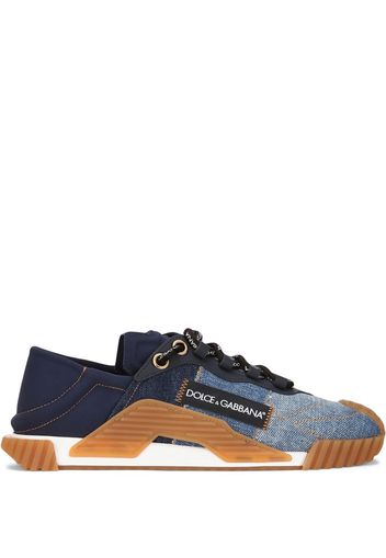 Dolce & Gabbana Ns1 denim slip-on sneakers - Blue