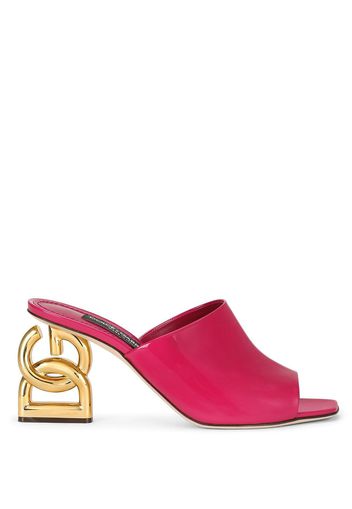 Dolce & Gabbana DG-heel mules - Pink