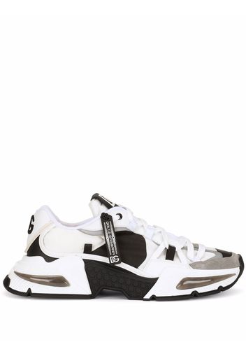 Dolce & Gabbana Airmaster panelled low-top sneakers - White