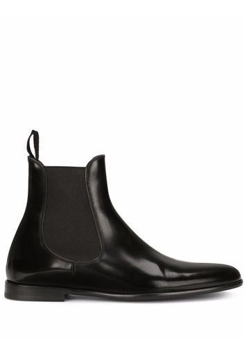 Dolce & Gabbana Chelsea leather boots - Black