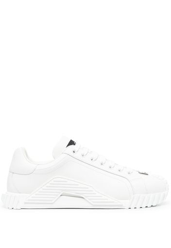 Dolce & Gabbana logo-lettering low-top sneakers - White