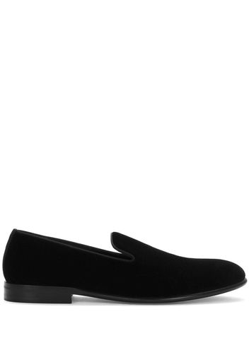 Dolce & Gabbana classic suede loafers - Black