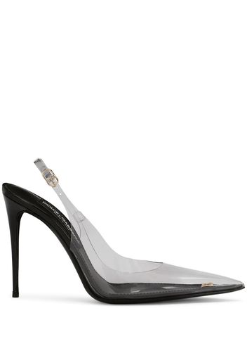 Dolce & Gabbana transparent-detail sling-back pumps - 8b898