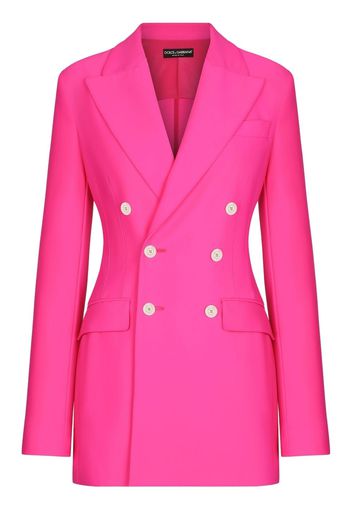 Dolce & Gabbana buttoned double-breasted blazer - Pink