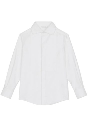 Dolce & Gabbana Kids classic button-up shirt - White