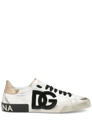 Dolce & Gabbana Portofino low-top sneakers - White