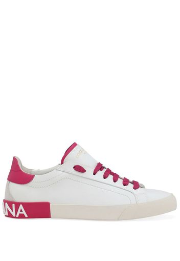 Dolce & Gabbana Portofino low-top sneakers - White