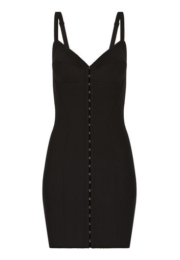 Dolce & Gabbana V-neck minidress - Black