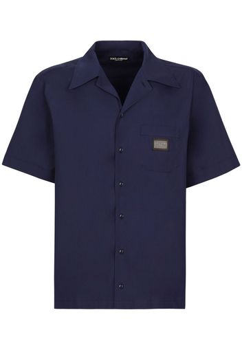 Dolce & Gabbana DG Essentials short-sleeve shirt - Blue