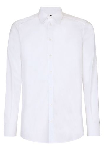 Dolce & Gabbana classic-collar cotton shirt - White