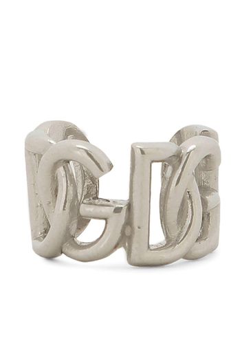 Dolce & Gabbana logo-lettering ear cuff - Grey