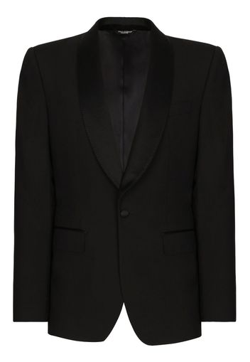 Dolce & Gabbana Sicilia-fit tuxedo jacket - Black