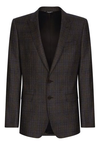 Dolce & Gabbana Prince of Wales check pattern blazer - Grey