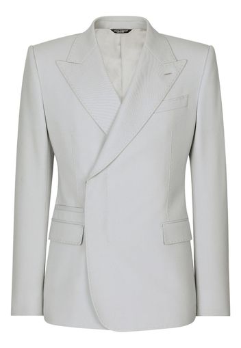 Dolce & Gabbana single-breasted wool blazer - Grey