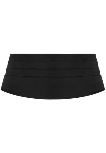 Dolce & Gabbana folded-design silk belt - Black