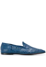 Dolce & Gabbana woven loafers - Blue