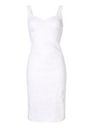 Dolce & Gabbana corset bustier dress - White