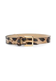 leopard-print belt