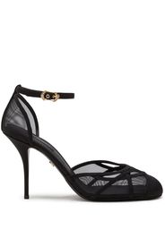 mesh-panel sandals