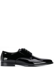 glossy Derby shoes