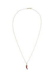 18kt yellow gold good luck necklace