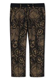 jacquard trousers