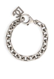 Dolce & Gabbana chunky curb-chain bracelet - Silver