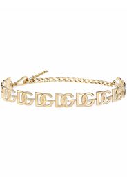 Dolce & Gabbana DG-logo chain belt - Gold