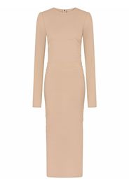 Dolce & Gabbana long-sleeve bodycon dress - Neutrals