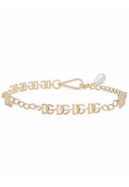 Dolce & Gabbana DG-logo chain-link belt - Gold