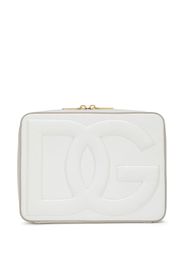 Dolce & Gabbana embossed-logo box bag - White