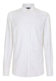 Dolce & Gabbana long-sleeve button-up shirt - White