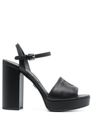 Dolce & Gabbana Keira 115mm leather sandals - Black