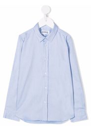 DONDUP KIDS button-down fitted shirt - Blue