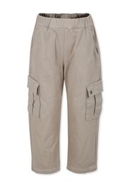 DONDUP KIDS cargo pocket trousers - Neutrals
