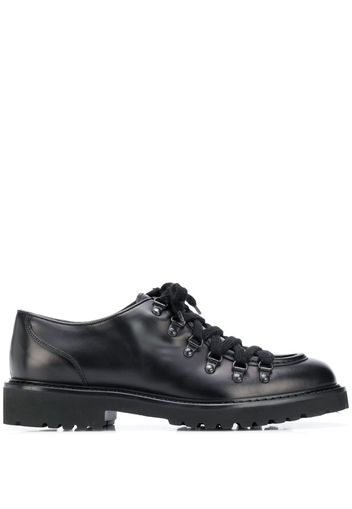 D-ring eyelet lace-up shoes