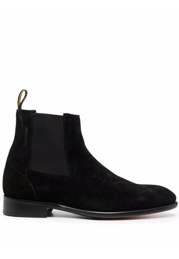 Doucal's suede Chelsea boots - Black