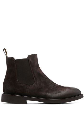 Doucal's suede Chelsea boots - Brown