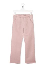 Douuod Kids straight leg trousers - Pink