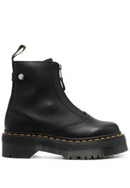 Dr. Martens Jetta zip-up platform boots - Black