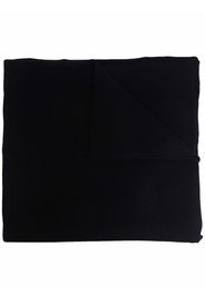 Drumohr cashmere knit scarf - Black