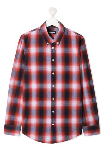 Dsquared2 Kids TEEN check-pattern shirt