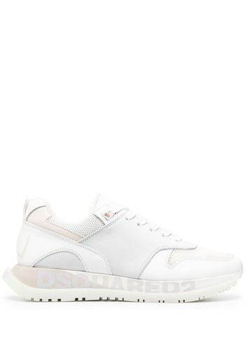 Dsquared2 panelled low-top sneakers - White