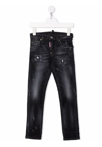 Dsquared2 Kids slim-cut denim jeans - Black