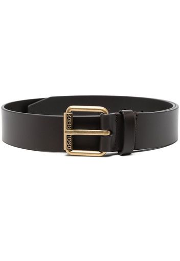 Dsquared2 Kids TEEN logo-buckle belt - Brown