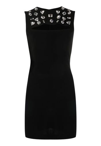 Dsquared2 crystal-embellished sleeveless- dress - Black