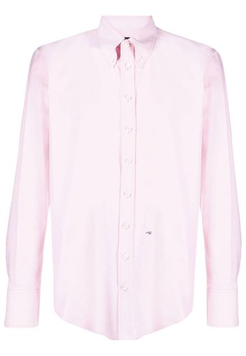 Dsquared2 logo-print button-up shirt - Pink