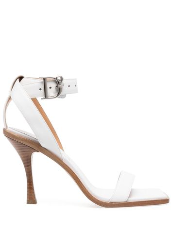 Dsquared2 95mm ankle strap-fastening sandals - White