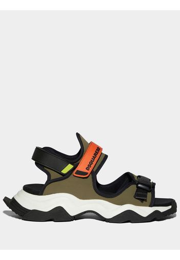 Dsquared2 touch-strap sandals - Green